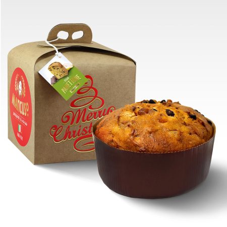 Vegan Italian Panettone Cake with Dark Chocolate & Pear  550g